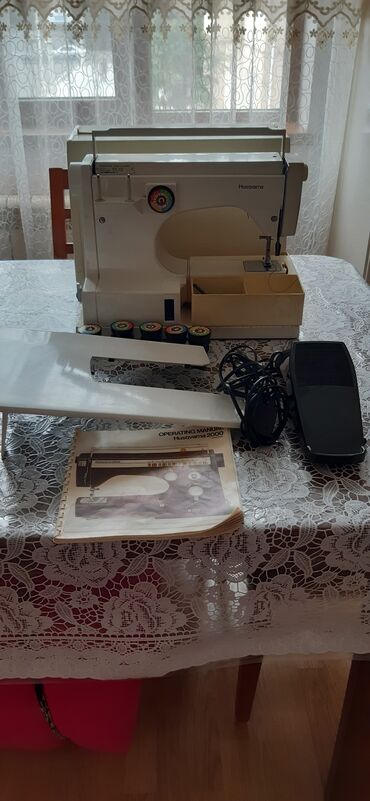 Tikiş maşınları: Tikiş maşını Husqvarna, Yeni,Elektromexaniki — 9