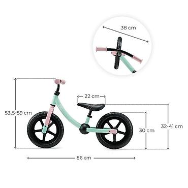 kofercic za devojcice: KINDERKRAFT BICIKL GURALICA 2 WAY NEXT CANDY MINT Balans bicikl sa — 1