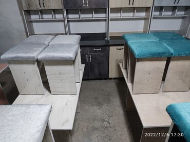 Кухонные столы и стулья: Кухонный стол и стул, Новый, Бесплатная доставка, цвет - Бежевый — 3