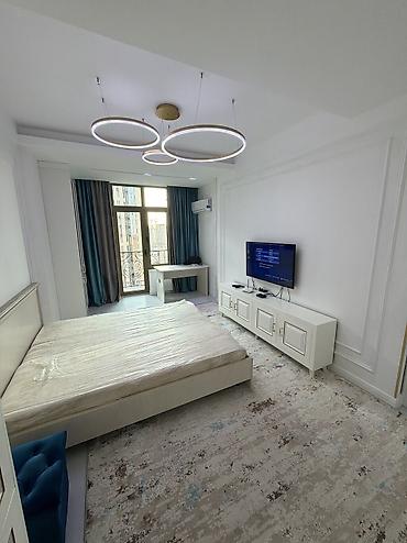 квартира 11 микрорайон: 1 комната, 46 м², Асанбай мкр Элитка, 11 этаж, Дизайнерский ремонт — 6