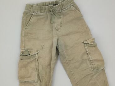 spodnie zielone zara: Other children's pants, H&M, 4-5 years, 110, condition - Good