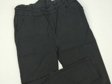 materiałowe spodnie z wysokim stanem lata 80: Material trousers, 2XL (EU 44), condition - Good