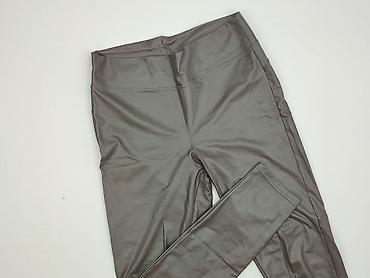 modne leginsy: Legginsy Ze skóry ekologicznej damskie, rozmiar XL — 1