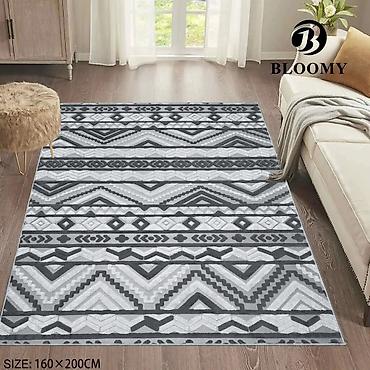 Tepisi i prostirke: Bloomy tepih 160 × 200 cm - Dizajn: moderni geometrijski i etno — 11