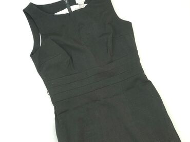 czarna sukienki do kolan: Dress, M (EU 38), H&M, condition - Good