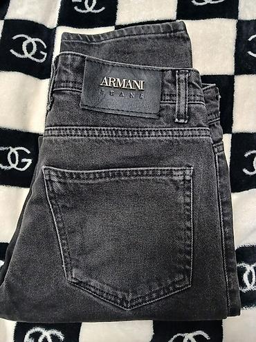 armani excange: Armani Jeans kişi cins şalvarı Razmer 31 - Brend: Armani Jeans (arka — 3