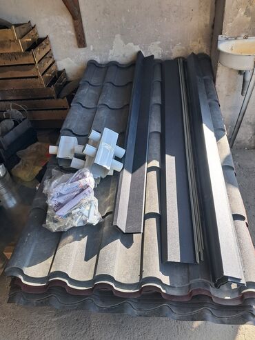 Profnastil: Metal kərpic profilli dam örtüyü - Material: polad əsaslı müxtəlif dam — 11