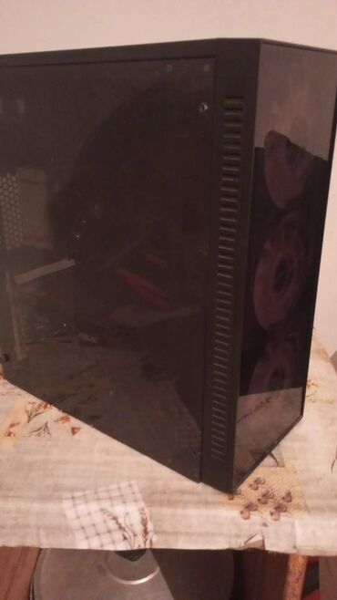 dell notebook: Oyun kompüteri + Acer əyri monitor 300+200 - Korpus: Şüşə yan panel