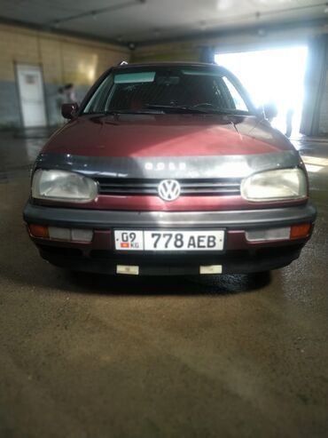 plate vechernij variant: Volkswagen Golf: 1993 г., 2 л, Механика, Бензин, Универсал