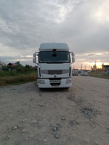 продажа грузовых прицепов бу: Тягач, Renault, 2013 г., Тентованный