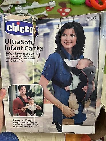 кенгуру: Переноска для младенцев Chicco UltraSoft Infant Carrier Эргономичная — 1
