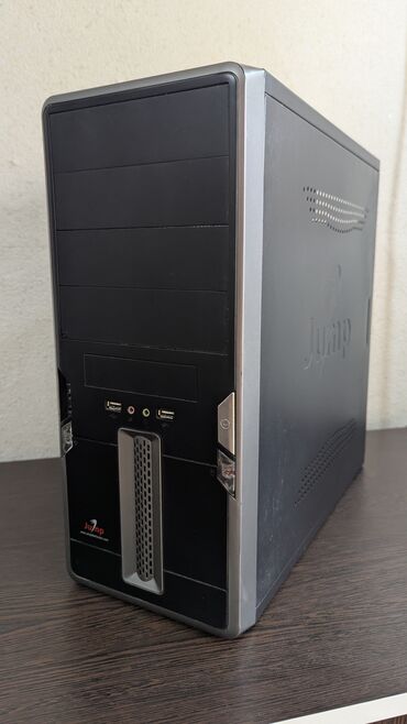 чехол а6: ПК корпусу, Колдонулган, Jump, ATX, түсү - Кара