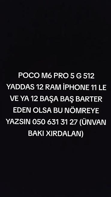 redmi poco x3 pro qiymeti: Poco M6 Pro 5G, 512 GB — 1