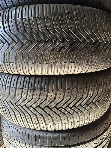 Шины 235 / 55 / R 18, Всесезонная, Б/у, Пара, Легковые, Италия, Michelin