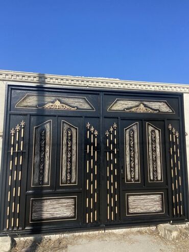 Həyət darvazaları: Yeni Dəmir Həyət darvazası, 3 m, Mexaniki, Qapı ilə, rəng - Qara, Kredit var, Ödənişli quraşdırma, Ünvandan götürmə, Ödənişli çatdırılma, Rayonlara çatdırılma -da lalafo.az — 3 Həyət darvazaları: Yeni Dəmir Həyət darvazası, 3 m, Mexaniki, Qapı ilə, rəng - Qara, Kredit var, Ödənişli quraşdırma, Ünvandan götürmə, Ödənişli çatdırılma, Rayonlara çatdırılma — 3