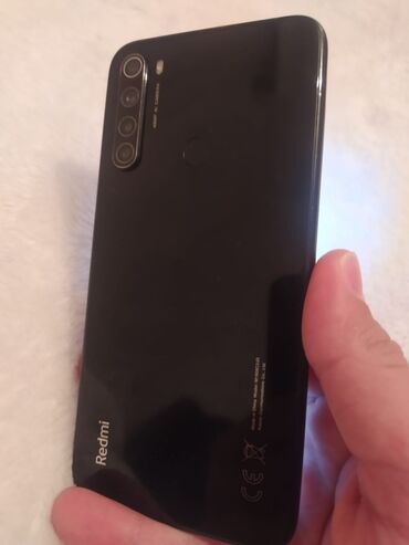 black shark 4 qiymeti: Xiaomi Redmi Note 8, 64 GB, rəng - Qara, 
 Sensor, Barmaq izi, İki sim kartlı