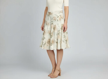 spódniczka plisowane midi: Women`s skirt, size M