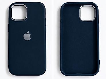 purple guy: Чехол для iPhone в черном цвете с лаконичным дизайном Apple — 1