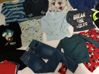 Paketi dečije odeće: Paket: Duksevi, Džemperi, Jakne, Za dečake, uzrast: 5-6 godina — 15