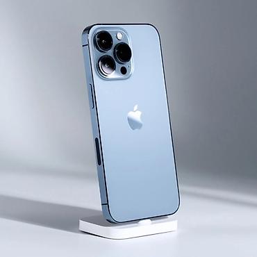 IPhone 13 Pro, Б/у, 256 ГБ, Голубой, 82 %