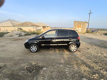cesqa satisi: Model: Hunday Getz(5 qapılı hetçbek) Kuzov: qara rəng, kompakt ölçü — 1