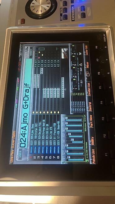 Klaviri i klavijature: Roland Fantom G6 512mb poznati set sredjeno sve klavijatura kojoj ne — 5