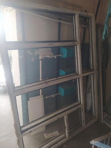 PVC pəncərə dəstləri - Material: ağ rəngli PVC profil - Şüşə: ikiqat