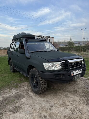 Toyota: Toyota Land Cruiser: 2000 г., 4.7 л, Автомат, Газ, Внедорожник