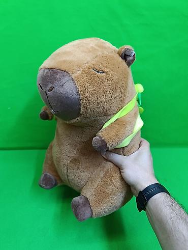 капибары игрушки: Капибара игрушка мягкая🧸 Комплектация товара: капибара✅ Особенности — 5