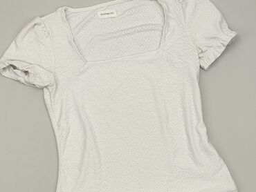 białe t shirty zara: T-shirt, M (EU 38), condition - Good
