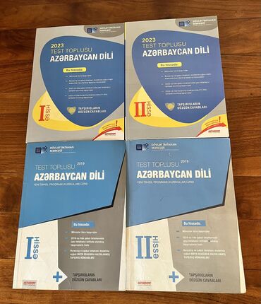 kitab altlığı: Azərbaycan dili test topluları. 2019 buraxılış 1 və 2-ci hissə