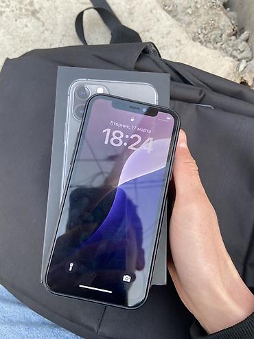 Apple iPhone: IPhone 11 Pro, 64 ГБ, Графит, Зарядное устройство, Чехол, Кабель, 85 % — 10