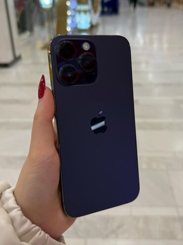 ayfon 14 pro max 2 el: IPhone 14 Pro Max, 256 GB, Deep Purple, Face ID