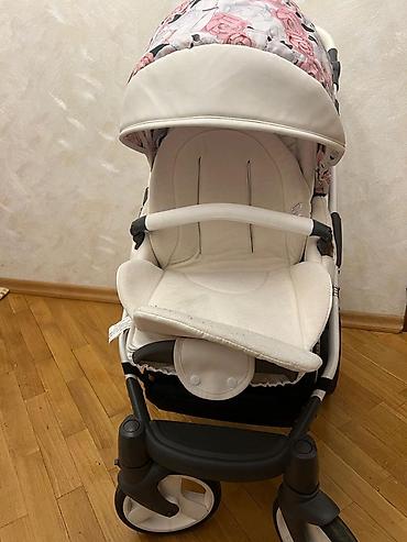 doona ikinci el: Uşaq arabası. Lulka və çanta ilə birlikdə. Babyactive firması. Zədəsi — 3