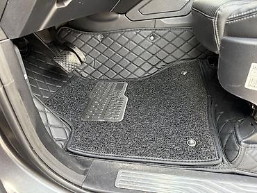 Полики: 5D Экокожа Полики Для салона цвет - Черный, Новый, Платная доставка — 6