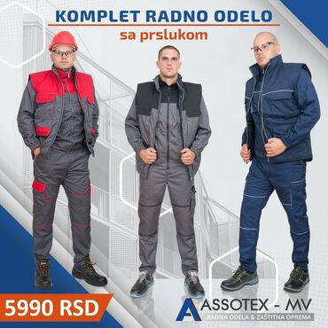 ribolovacke pantalone: Komplet radno odelo sa prslukom Nudimo odgovarajuća rešenja za radnu