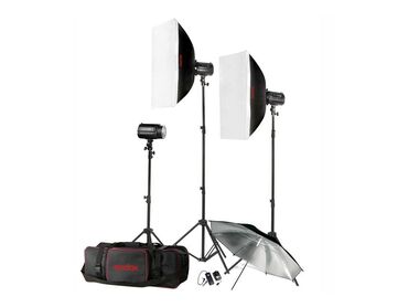 caydan caynik destleri: Godox mini pioneer 200 kit Fotostudio işıq dəsti Tam dəst 2 ədəd