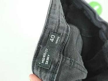 cuffed jeans: Skiny, Jeansy damskie, rozmiar M — 4