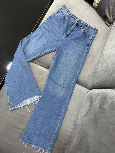 zara jeans: Cinslər Zara, M (EU 38), rəng - Göy