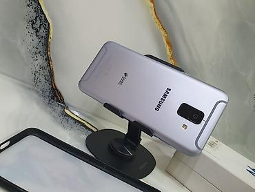 Samsung Galaxy A6, Б/у, 32 ГБ, цвет - Серебристый, 2 SIM at lalafo.kg Samsung Galaxy A6, Б/у, 32 ГБ, цвет - Серебристый, 2 SIM
