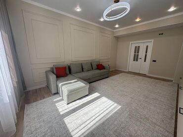 долгосрочная квартира в аренду: 3 комнаты, 110 м², Элитка, 2 этаж, Дизайнерский ремонт