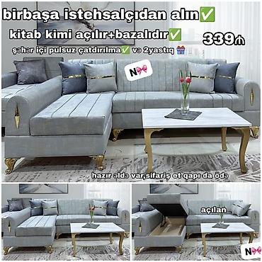 al mucru: Künc divan, Qonaq otağı üçün, Bazalı, Açılan, Kitab — 1