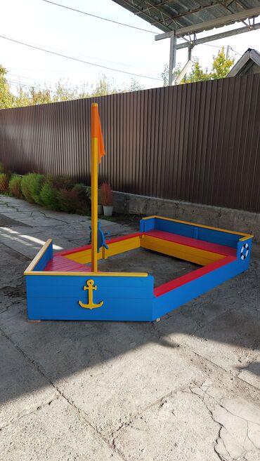 йоко бейби памперс цена бишкек: Песочница - лодка!. Для игровых площадок в детских садах! Изготовлена