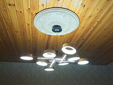 taxta listurlar: Çılçıraq, 5 lampa, Taxta — 1