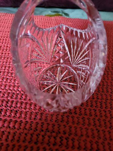 Ostalo posuđe: Korpica nova kristal,led kristal 70te. Korpica nova sve na njoj na lalafo.rs — 6 Ostalo posuđe: Korpica nova kristal,led kristal 70te. Korpica nova sve na njoj — 6