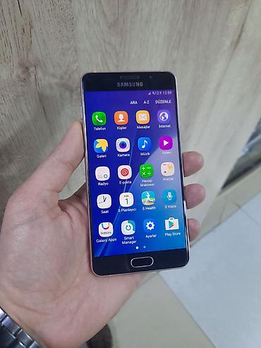 isdəmis telfon: Samsung Galaxy A5 2016, 16 GB, rəng - Qəhvəyi, Barmaq izi — 4