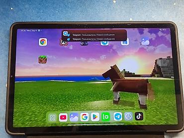 ipad mini: Планшет, Xiaomi, память 128 ГБ, 10" - 11", Wi-Fi, Б/у, Детский цвет - Зеленый — 1