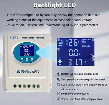 solarni akumulatori: MPPT pametni kontroler punjenja za solarne panele – model YCX131 — 6
