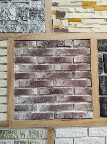 rezak nədir: Dekorativ divar üzlüyü – daş və kərpic effektli panellər - Material