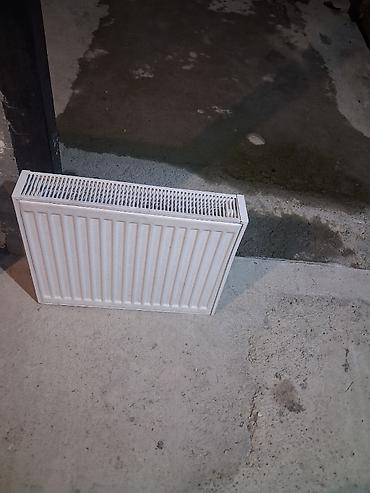 Panel tipli polad radiator - Rəng: ağ - Tip: divara quraşdırılan